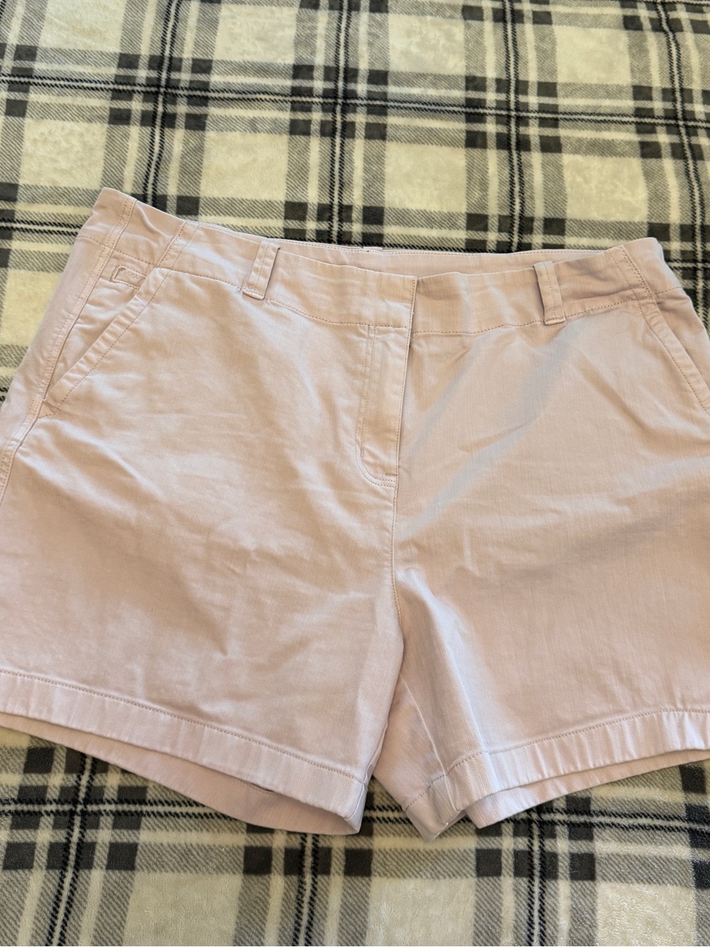 Classic Women's Light Lavender Cotton Shorts